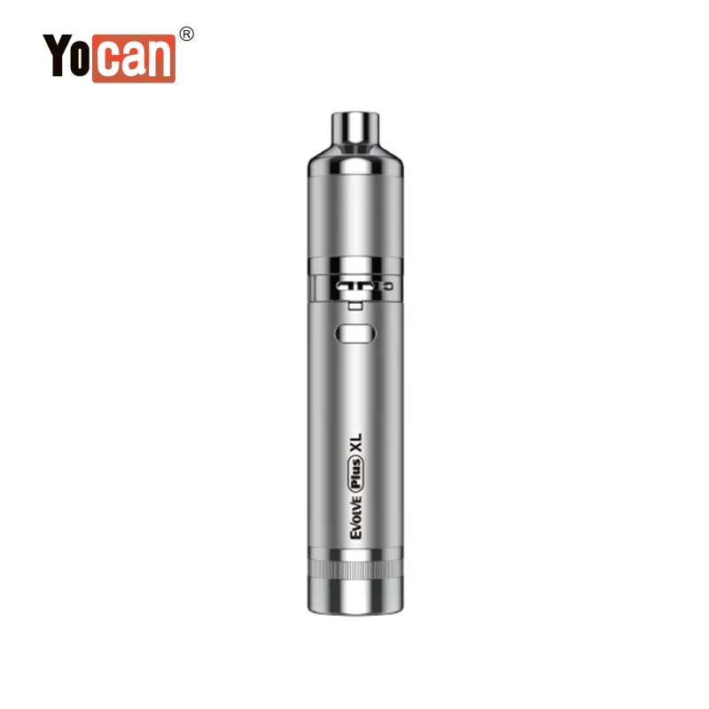 Испаритель Yocan Evolve Plus XL испаритель для электронной сигареты с четырьмя катушками оптовая продажа батарея 1400 мАч встроенная силиконовая банка