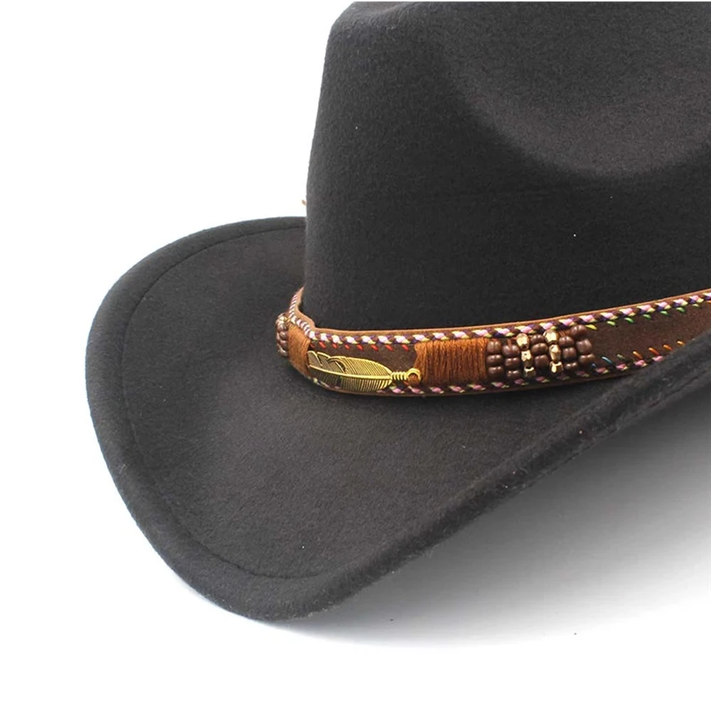  OEM Высококачественная Мужская бумажная соломенная шляпа ручной работы ковбойская с принтом