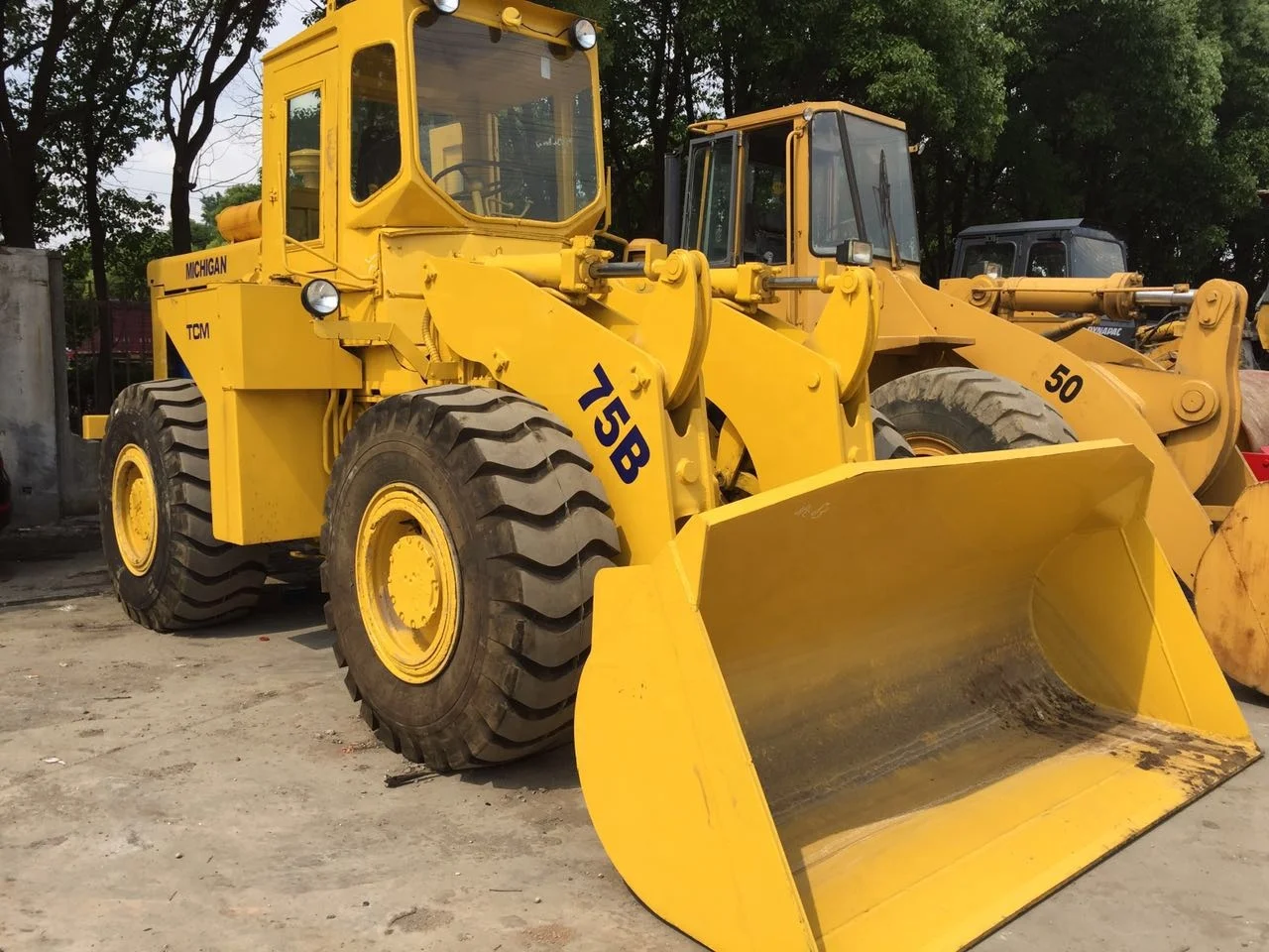 Highly Recommend Used TCM 75B 70B 870 wheel Loader for good sale
