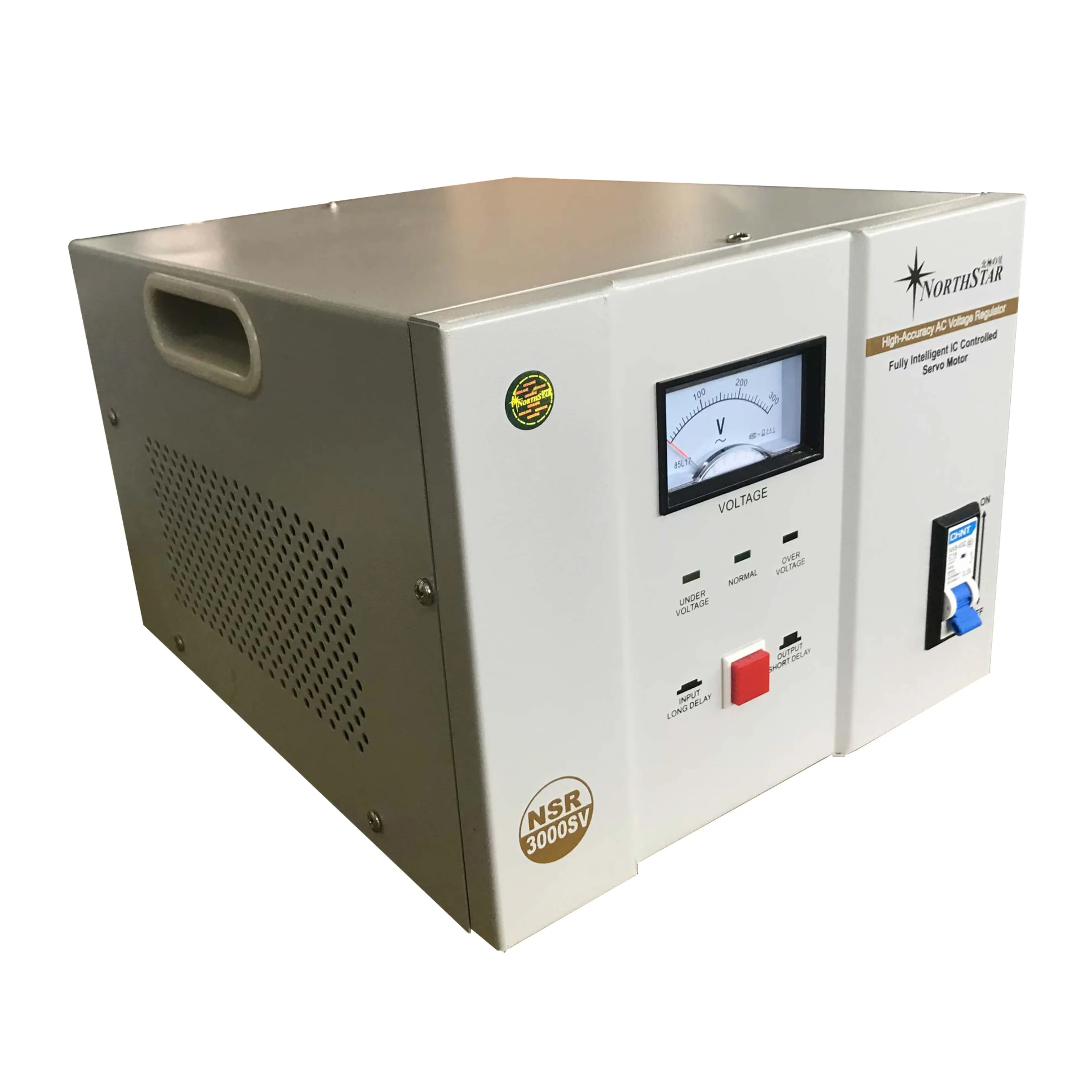 Northstar NSR-3000SV автоматический регулятор напряжения Аналоговый сервопривод Тип мотора/Стабилизатор 3000 ватт AVR аналоговый дисплей