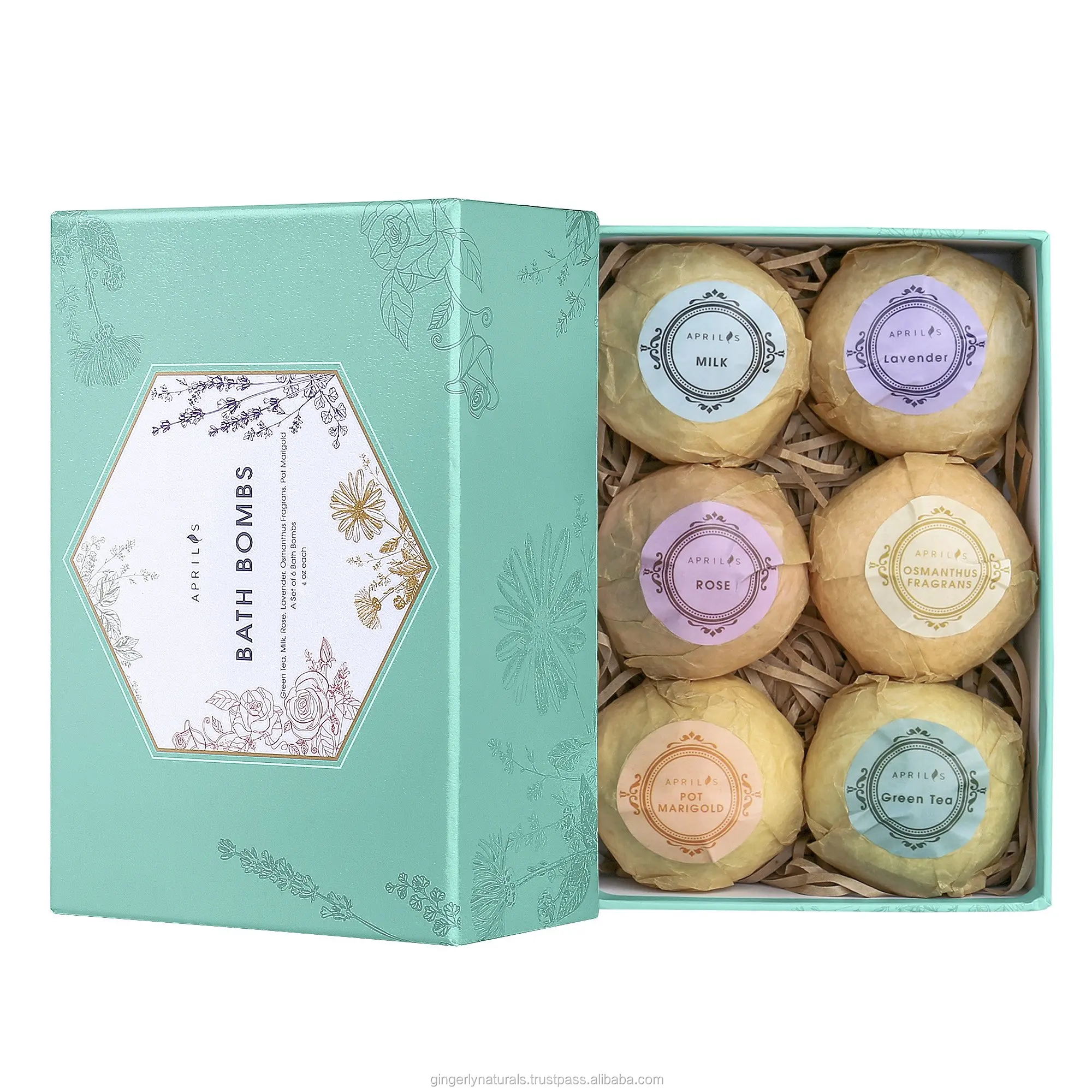 
Wholesale Fragrant Bath Bombs 
