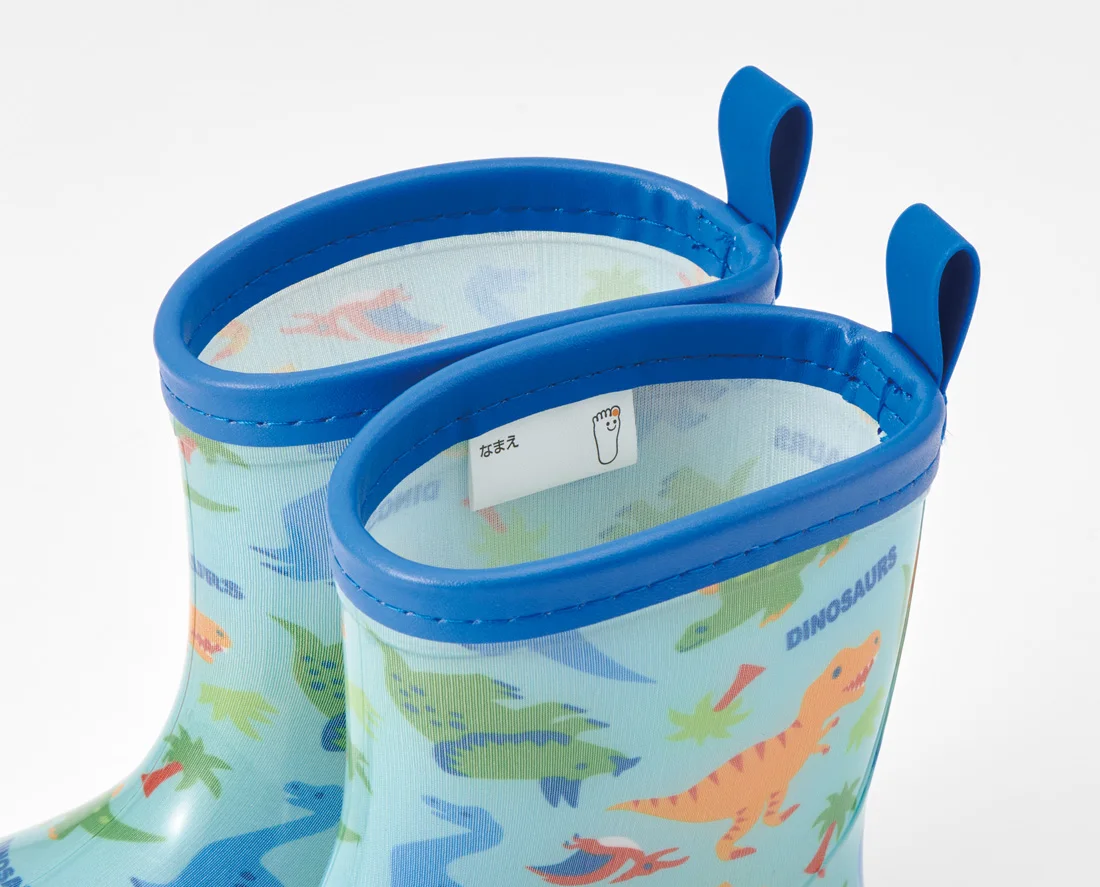 China 16cm waterproof rain gear dinosaur kids rain boots for children