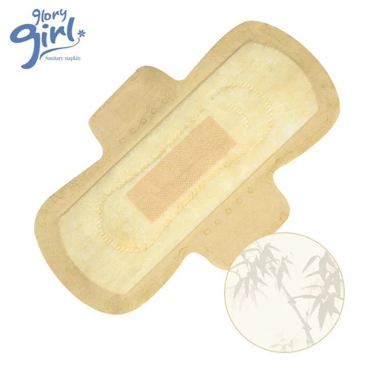 A Grade Magic Wood Pulp Sanitary Pads Manufacturing Super Comfortable Bamboo Sanitary Pad For Women