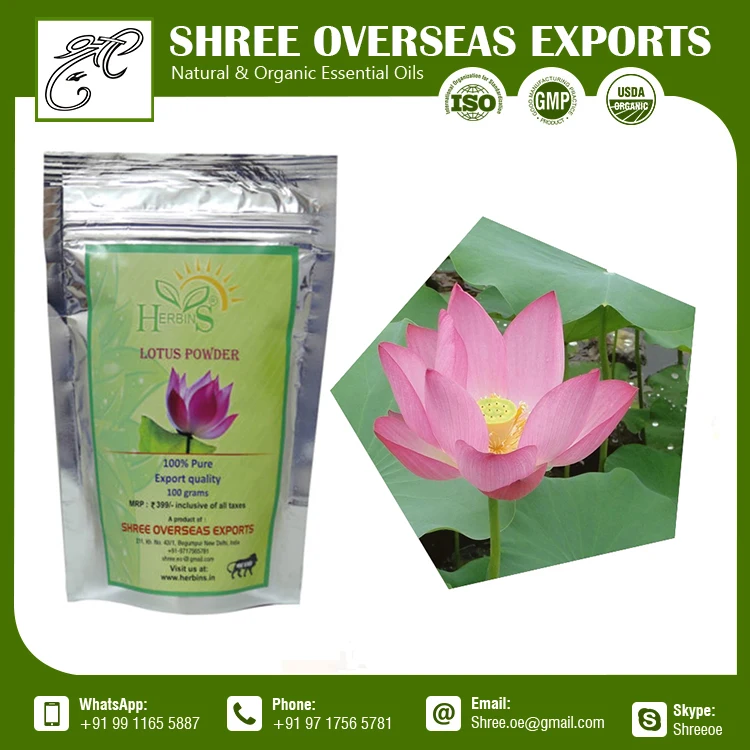Pure Organic Lotus Powder