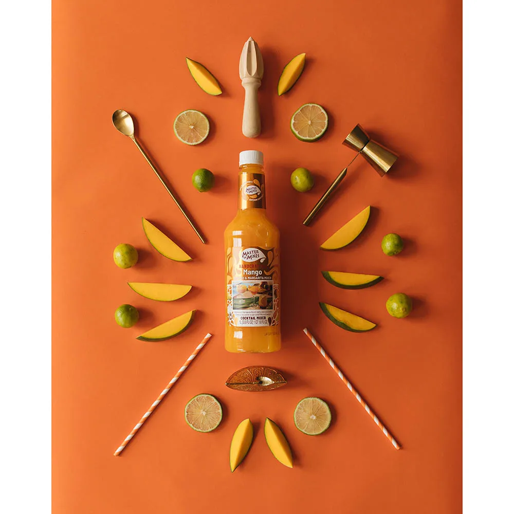 Мастер смесей манго пюре-1 литр готовые к использованию безалкогольных коктейль микс