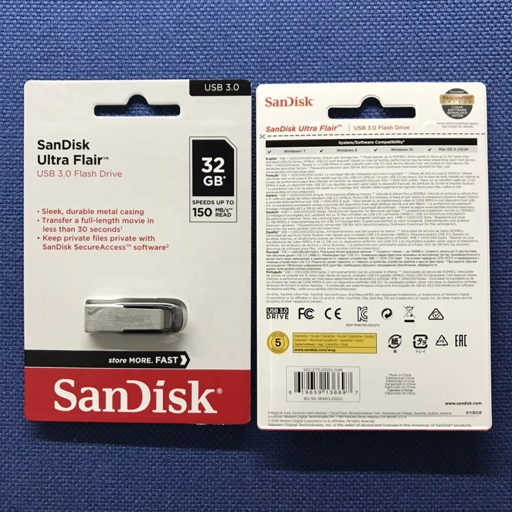 Ультра чутье USB 3 0 флэш-накопитель