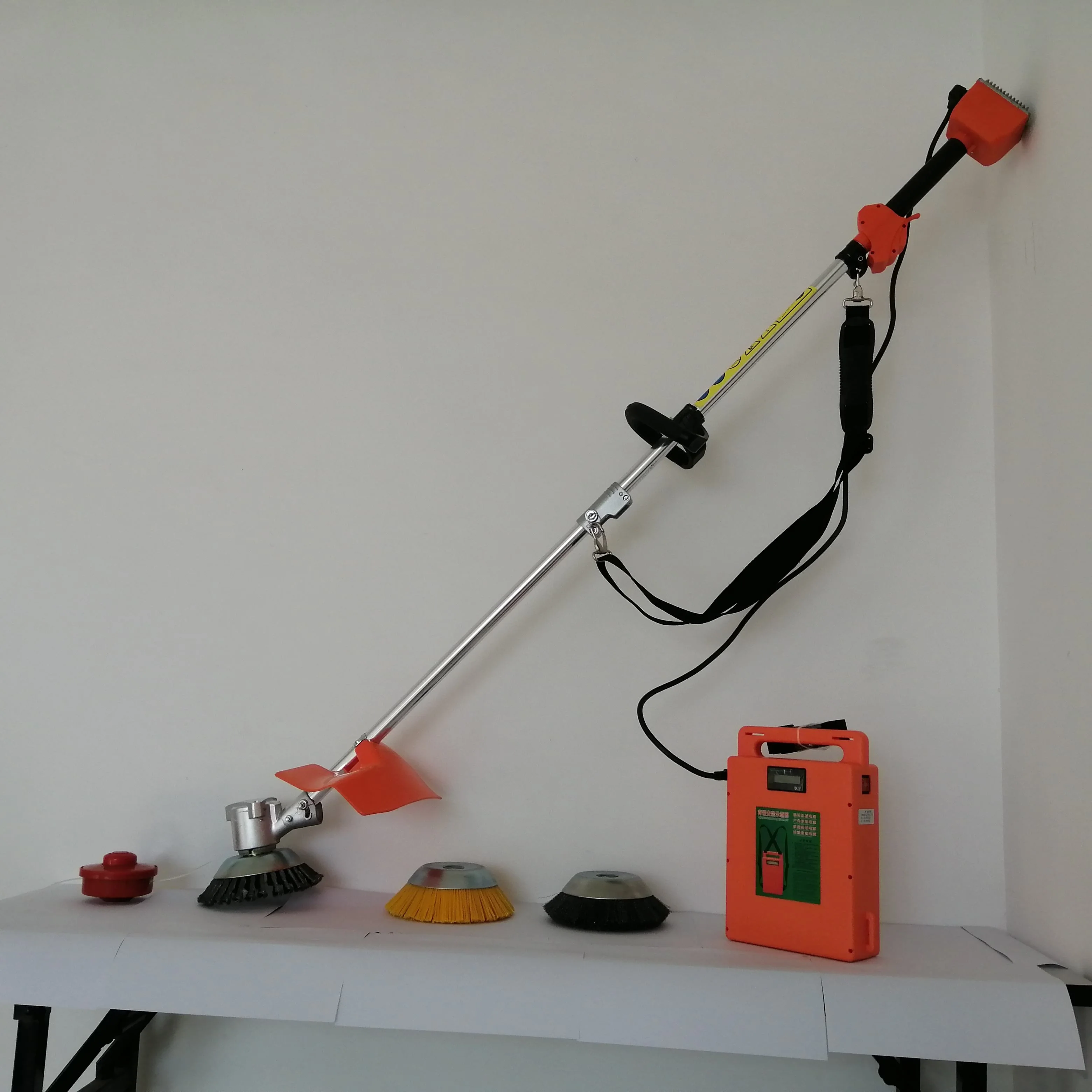 
cheap wholesale customized design grass trimmer lithium battery electric brush cutter cutting machine 