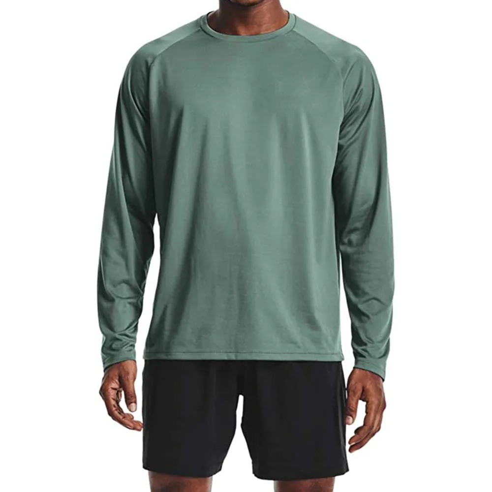 
manufacture custom mans casual cotton bamboo t shirt fabric slim fit long sleeve t shirt 