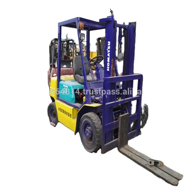 Б/у вилочный погрузчик komatsu fd25, б/у вилочный погрузчик komatsu fd25 fd30, 2,5 тонный дизельный вилочный погрузчик на продажу