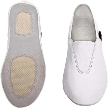 Gymnastic/Training/Yoga/Trampoline/Dance Shoes/Workout Shoes Soft Sole Leather for Girls Women Pink Black White Custom logo