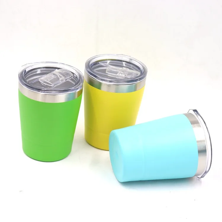 Most Popular Designer Coffee Supplies High Selling 8oz Stainless Steel Tumbler Mugs