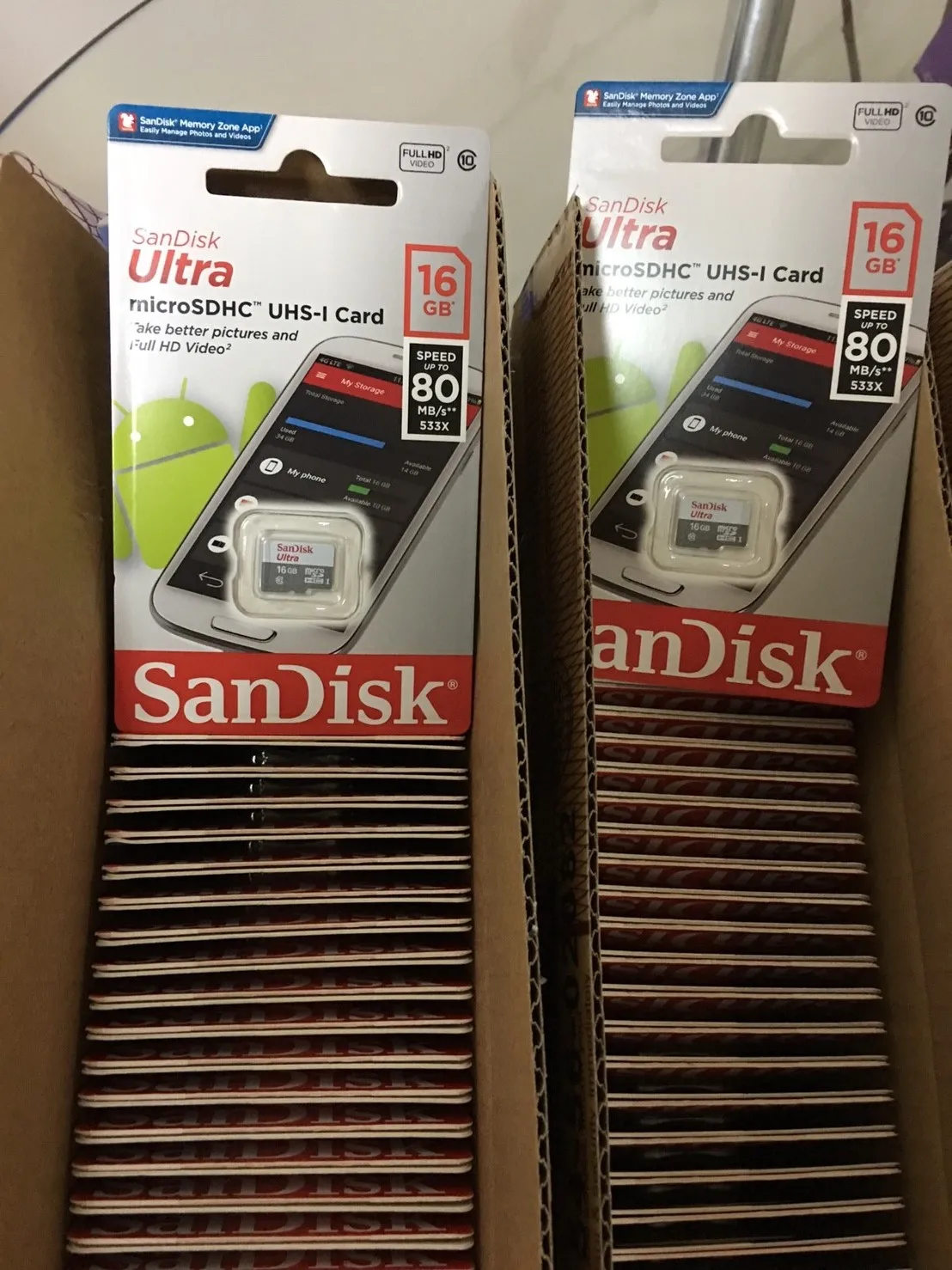 Taiwan Original 64GB C10 Micro SanDisk Memory Card