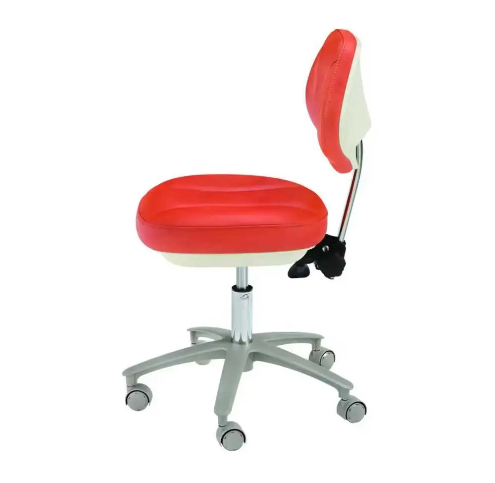 Dental Saddle Rolling Stool Operator Stool Assistant Dentist hygiene Stool Nurse