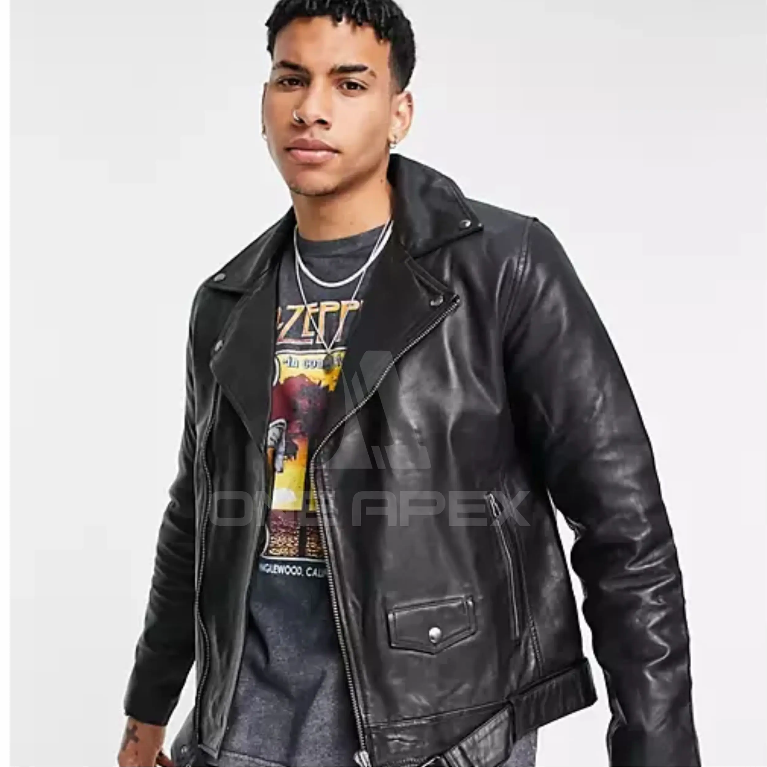 Зимняя мотоциклетная кожаная мужская меховая куртка из овчины пальто женская зимняя одежда для мужчин ветрозащитное кожаное