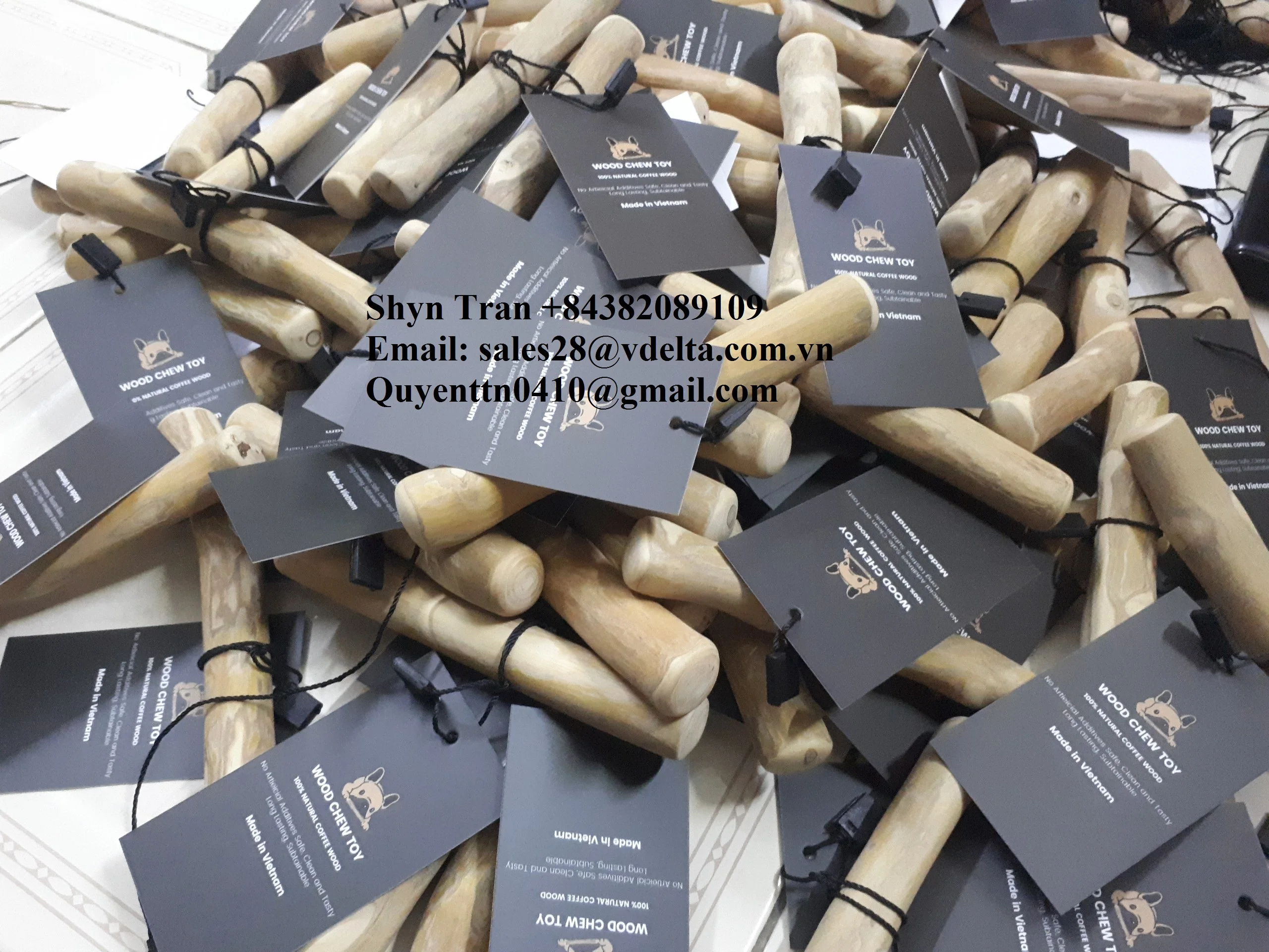  Деревянные кофейные жевательные игрушки натуральное кофейное дерево из Вьетнама Лучшая цена деревянная кофейная Жевательная машина для собак/Shyn Tran + 84382089109