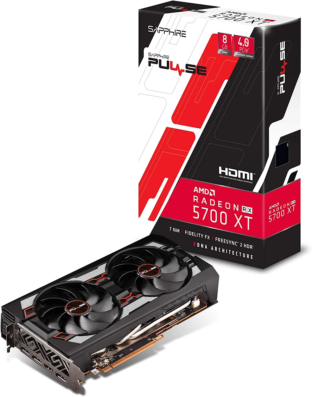
High Quality New PULSE RX 5700 XT Super 8GB GDDR6 256-bit Memory Computer Graphics Cards 