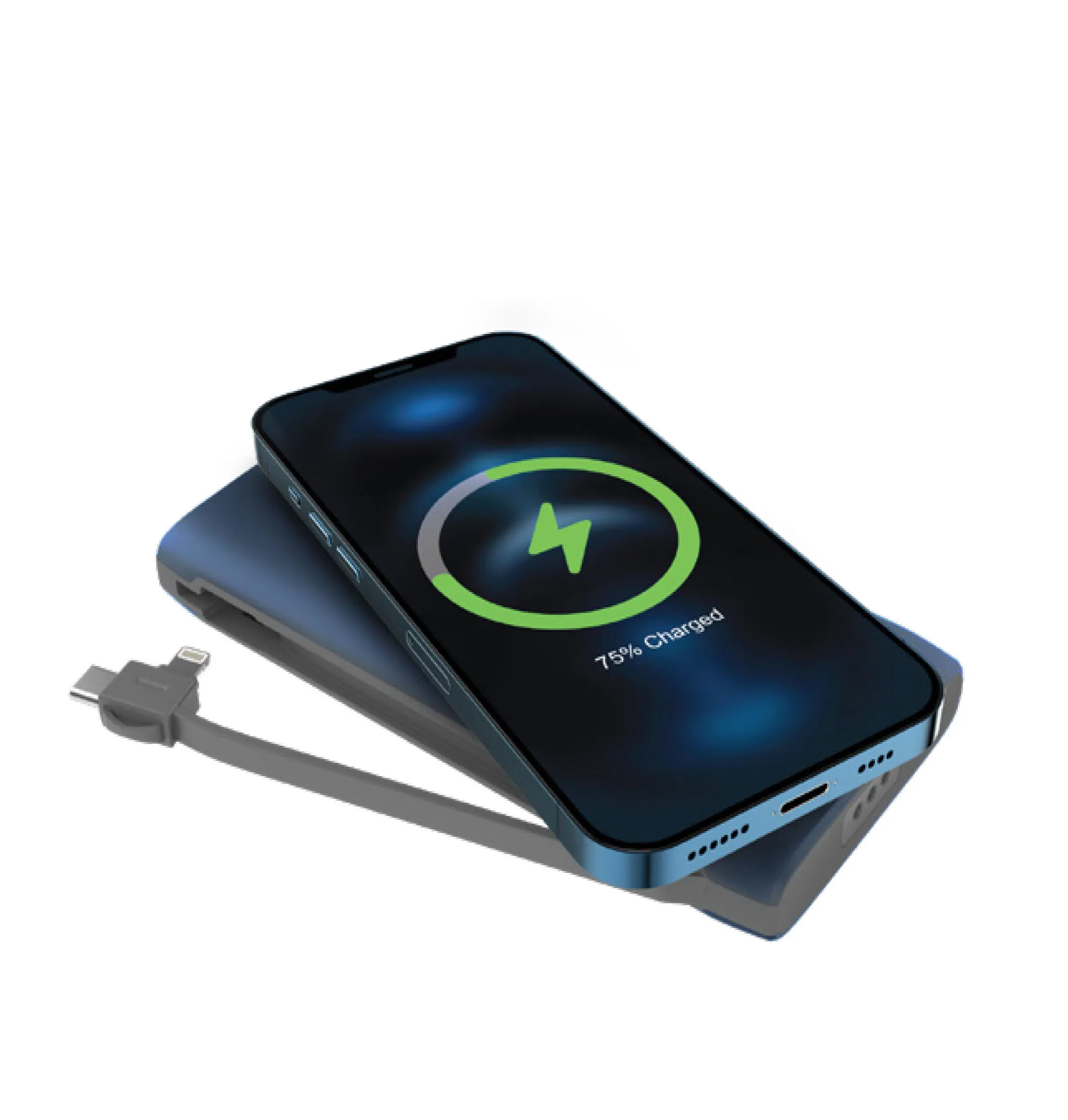 Трендовая портативная зарядная станция powerology 8 в 1, высокая Емкость 80000 мАч, Беспроводная зарядка, быстрая и Быстрая зарядка
