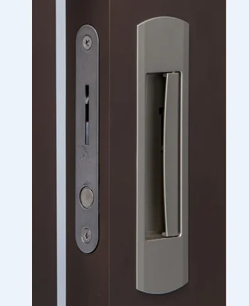 
(door thickness: 36mm) Japan Quality Automatic Hook Lock Sliding Door Hook Lock (Privacy Lock type), Color: Gold Painting 