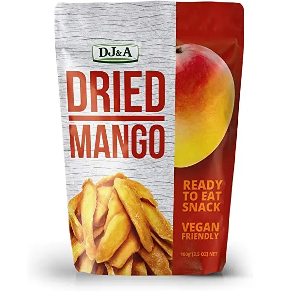 Ди-джей & A сушеное манго 100 г Сделано в Австралии