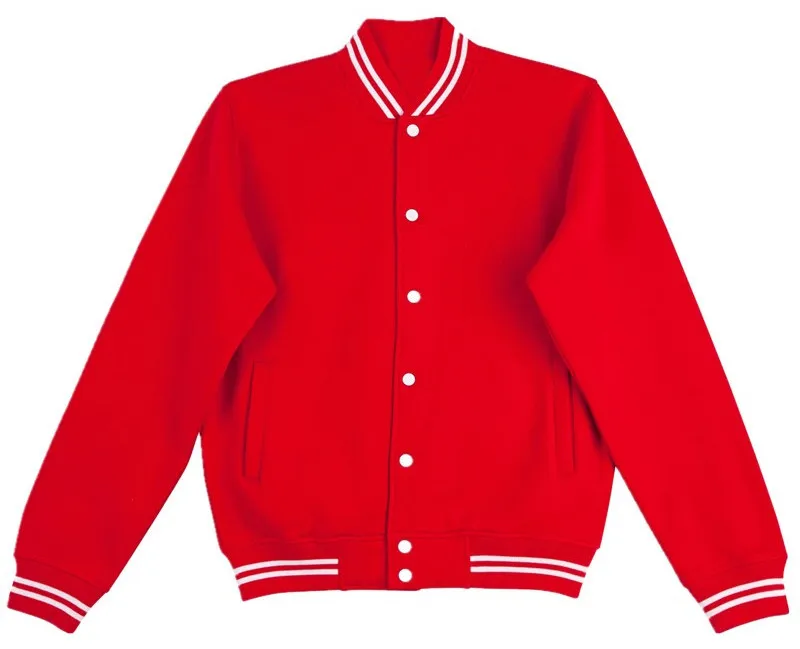 Customized Adult and Youth Baseball Letterman Jacket Color contract Fleece Varsity Jacket