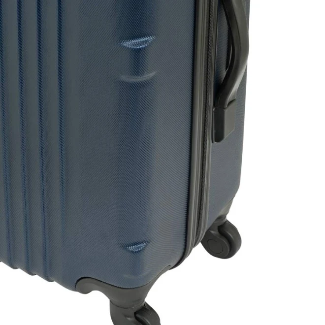 
20/24/28 ABS 4wheel Trolley Suitcase Luggage factory Set 3 piece of abs luggage set travel suitcase 