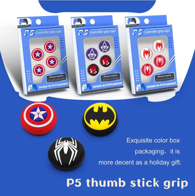 Silicone Thumb Grip Stick Analog Joystick  Cover for Ps3 / Ps4 / Xbox 360 / Xbox One Game Controllers