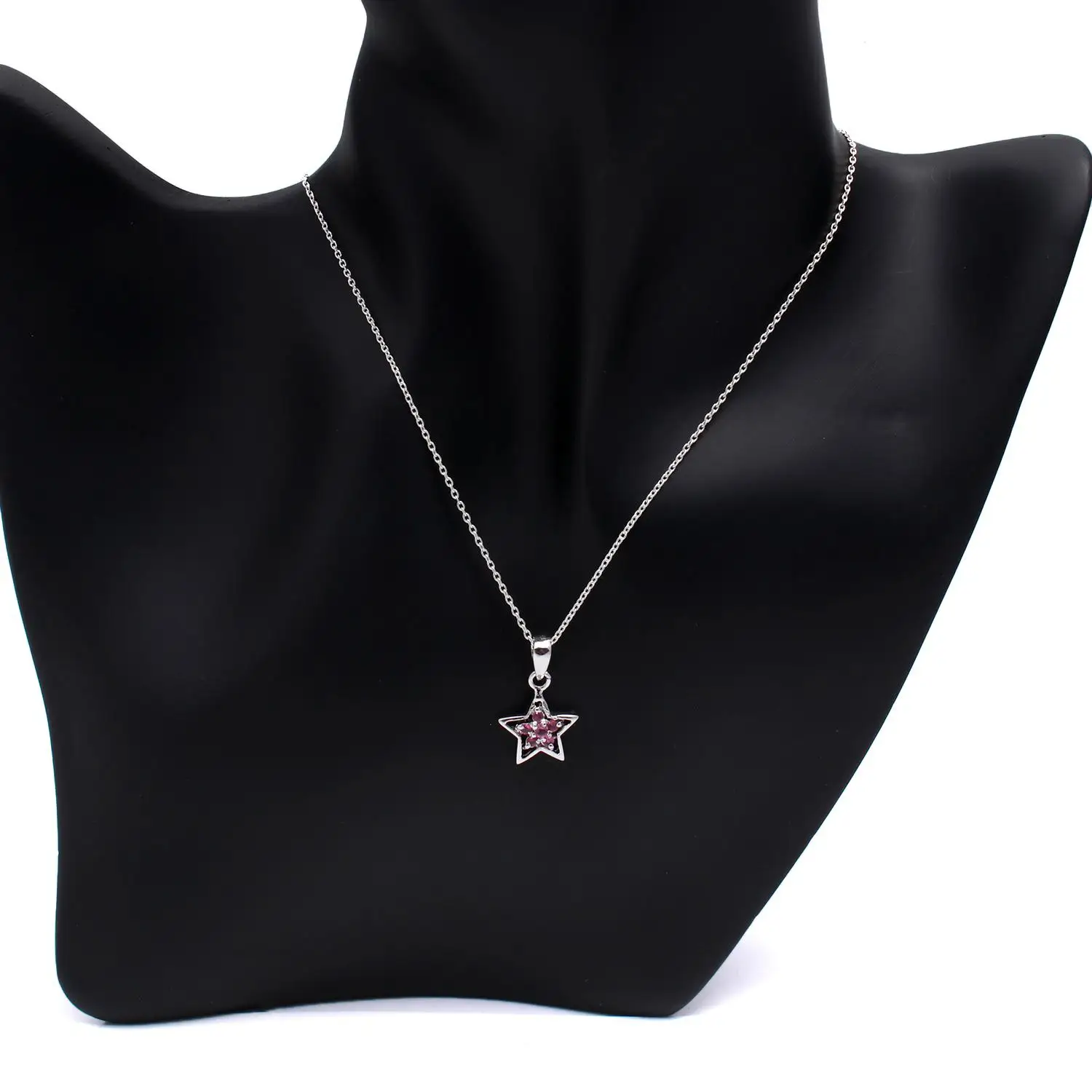 High Quality Natural Ruby Gemstone Necklace Gemstone Ruby Necklace Emerald Gemstone Necklace Manufacture