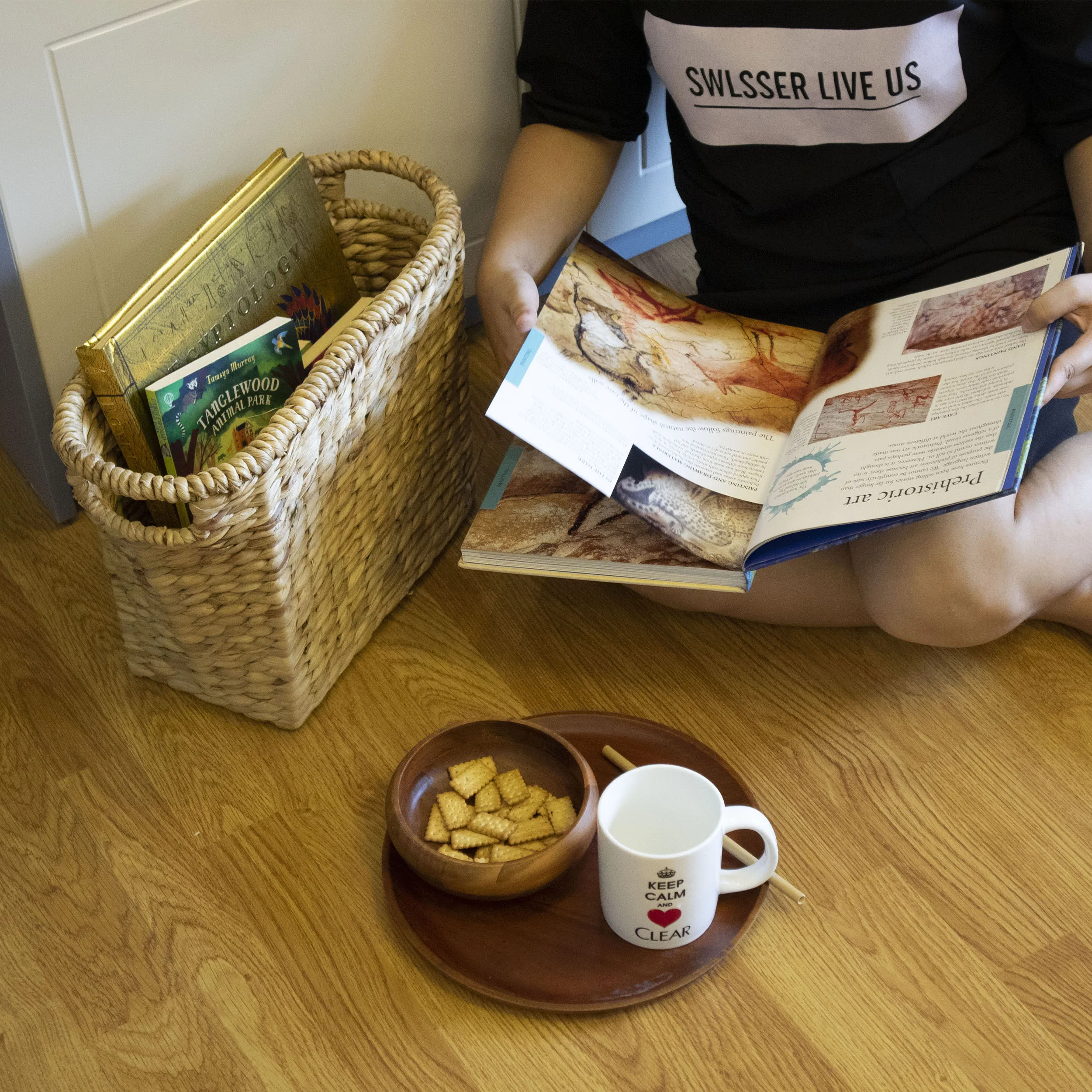 Natural Woven Water Hyacinth Deep Rectangle Storage Basket - Water Hyacinth Wicker Kitchen Storage Food Storage Laundry Baskets