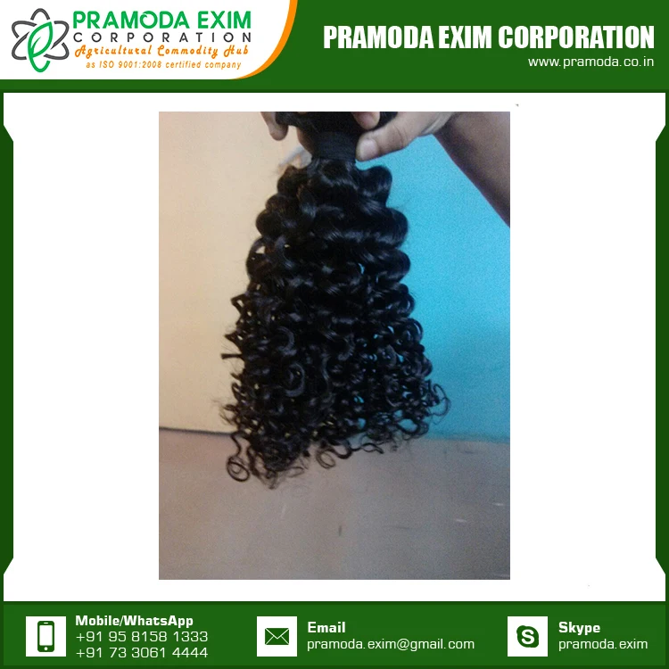 Bulk Supplier All Colors Best Quality Human Hair Curly Bundles Extensions Weave Raw Indian Hair