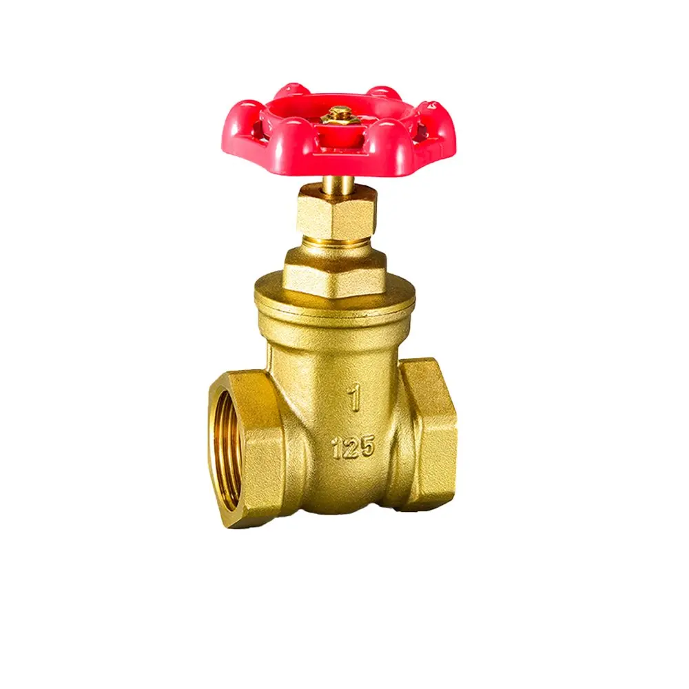 Высококачественный бессвинцовый пластиковый пакет латунный нож задвижка клапан для водопроводной трубы PN 10 16 20