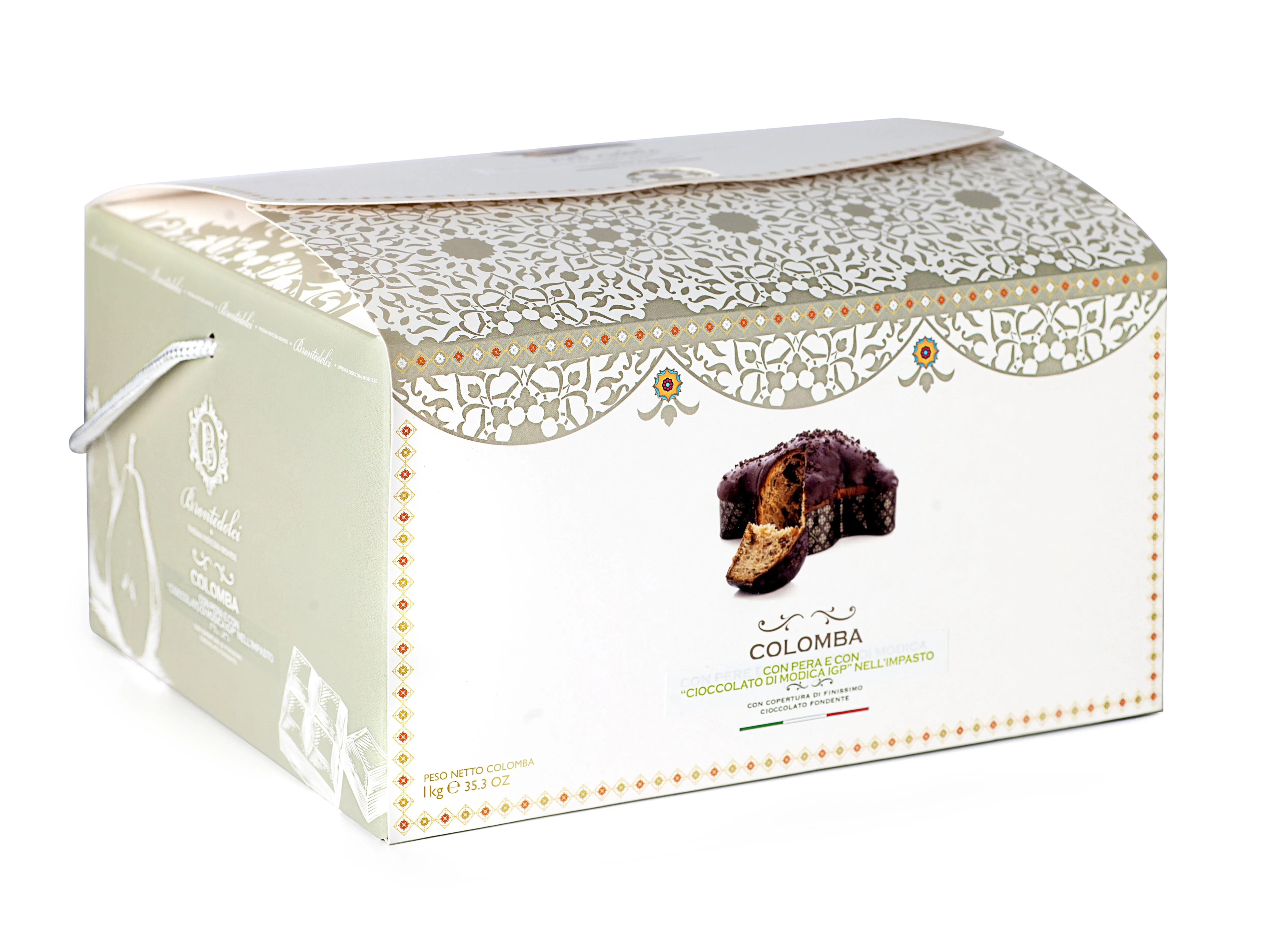 
Best Quality Italian Chocolate and Pear Colomba Cake 1Kg for sale 