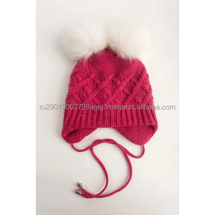 Best quality knitted hats for winter season historical hand crafts of Orenburg from manufacturer down wool hats