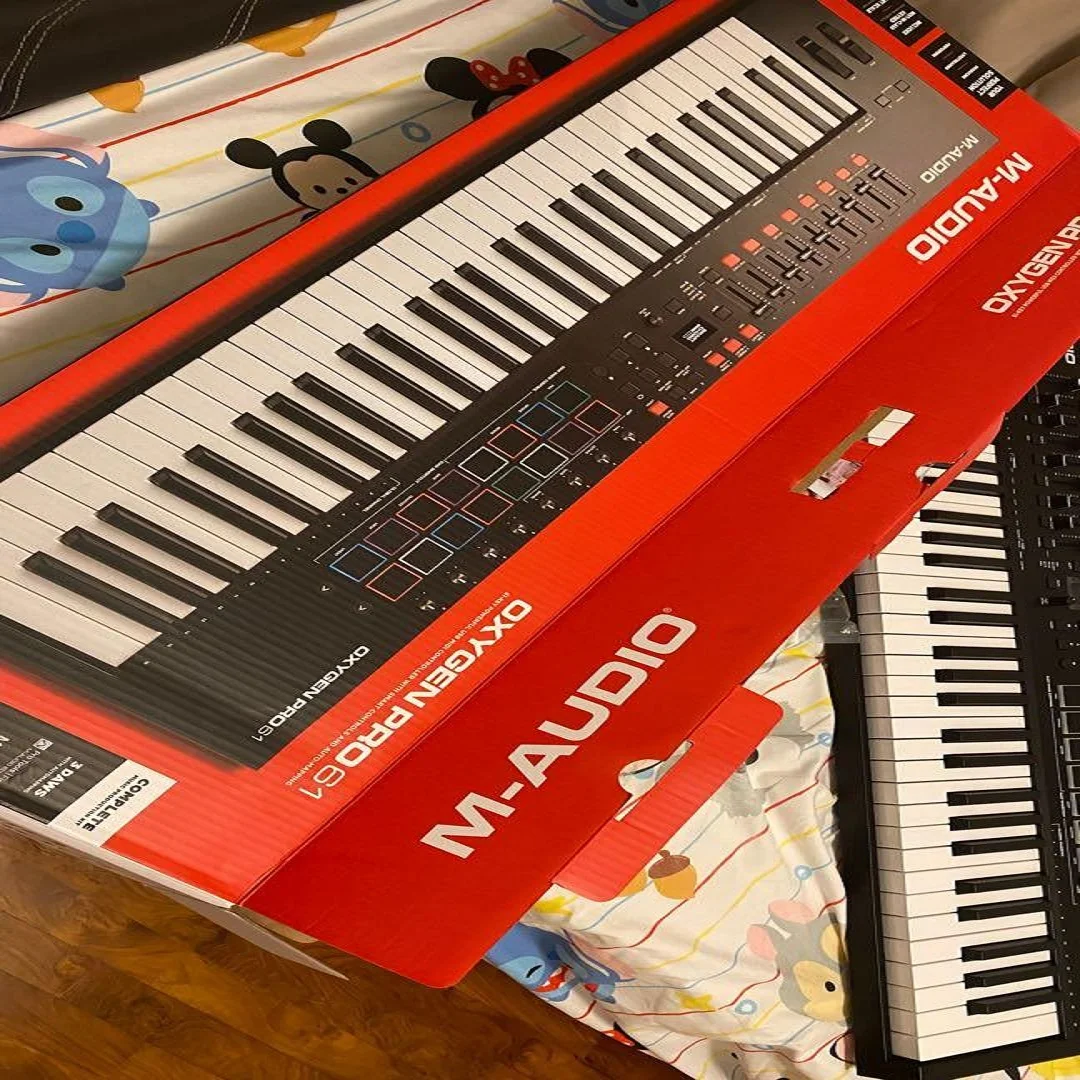 100% M-Audio Oxygen Pro 61 USB MIDI Keyboard Controller