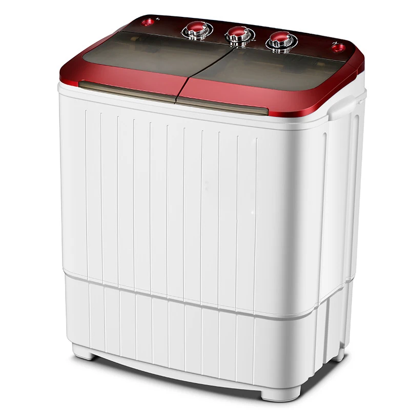 Customized Twin Top Table Semi Modern Laundry Portable Small Ultrasonic Washing