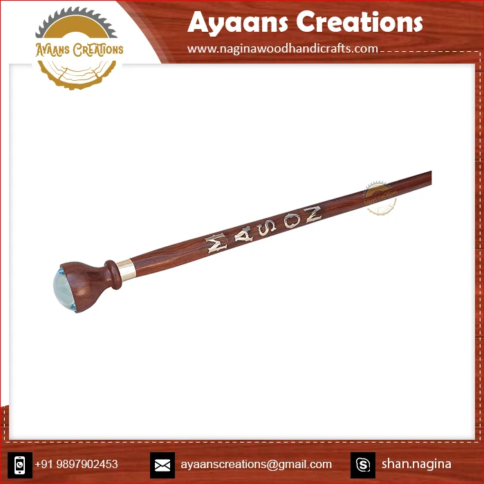 Hot Selling Masonic Walking Stick Superior Quality Wooden Made Walking Stick With Customization at best price