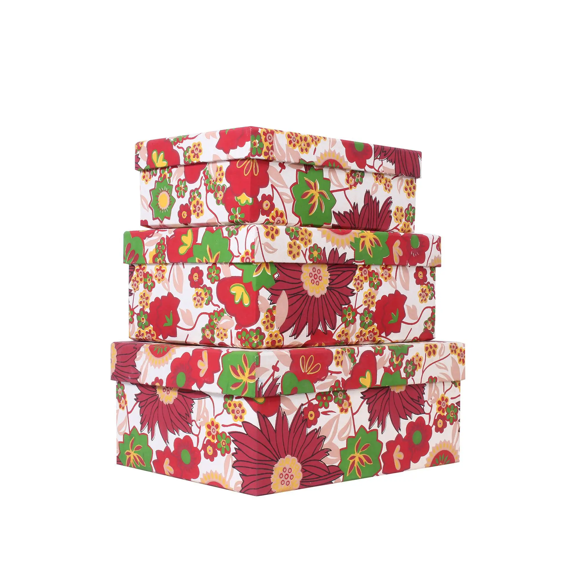 3 шт. Подарочная коробка из крафт-бумаги