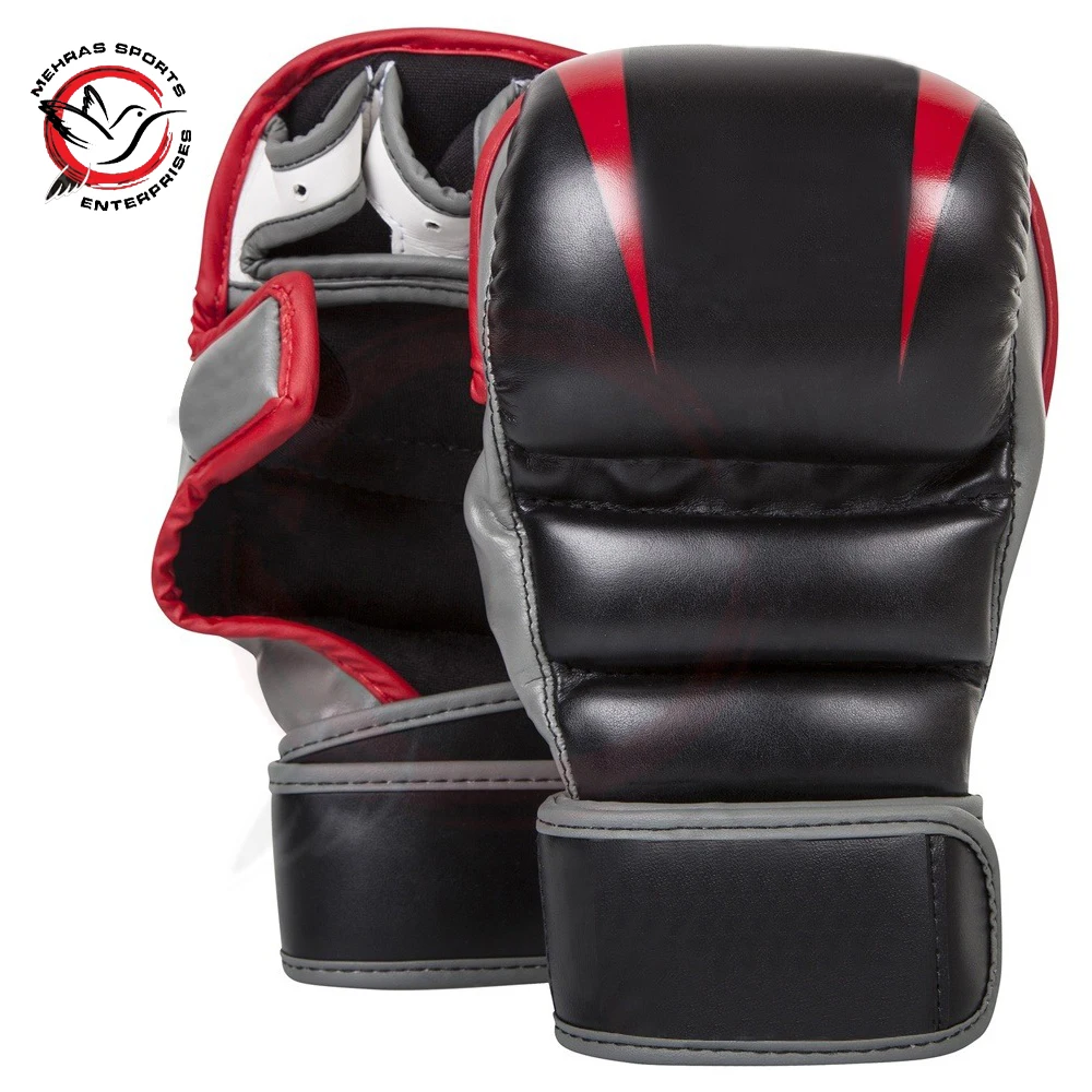 2022 Hand made Grappling Gloves Mma Gloves Factory Wholesale Fighter UFC Muay Thai Training MMA Sparring Gloves