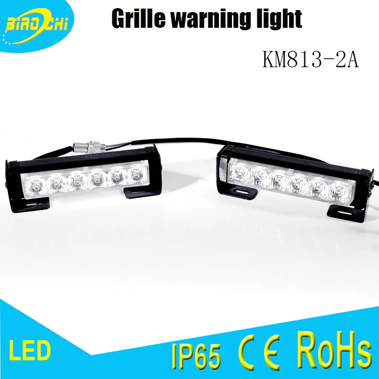 
manufacturer 17.5cm 12W flashing warning led light bar for police 
