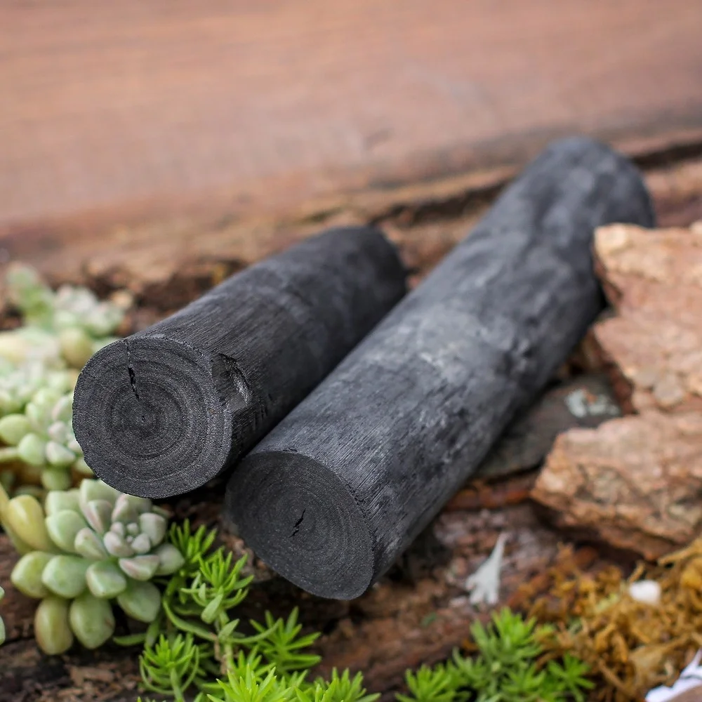 6 Hour Burning Time High Quality Low Ash On Food White Charcoal Made By Minh Nao