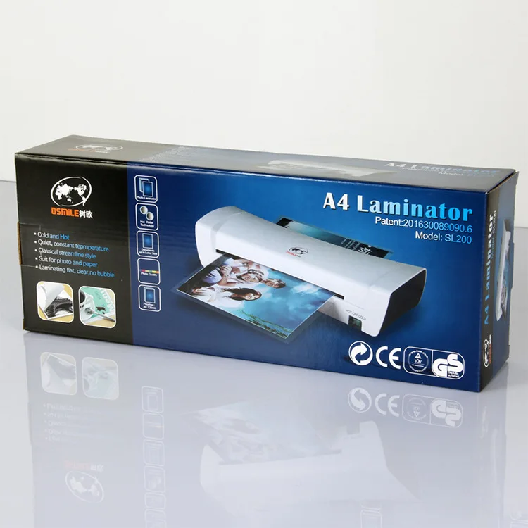 Quick Warm-Up A4 Laminator Thermal Lamination Machine