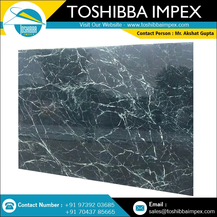Spider Green Marble Countertops Calcite Toshibba Impex