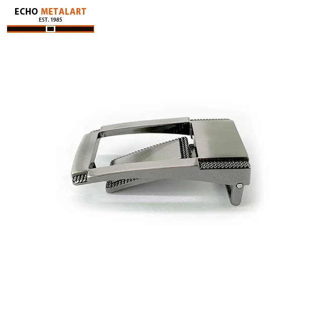 Grid dotted decoration on 30mm belt buckles for men