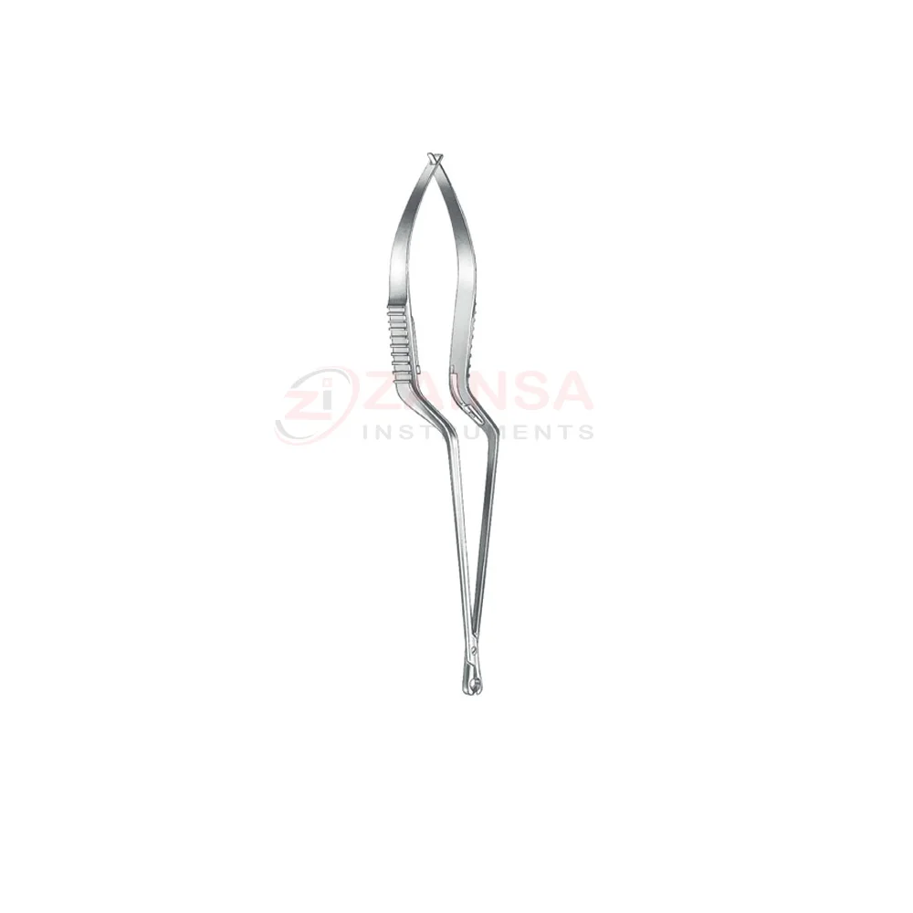 Bayonet Shape Applying Forceps for Mini Clips 18.5 cm Stainless Steel High Quality Scissors Used In Microsurgery