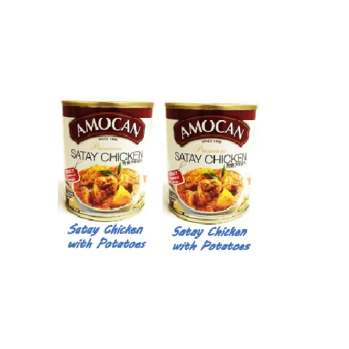  High Quality Amocan Curry Satay Chicken with Potatoes made in