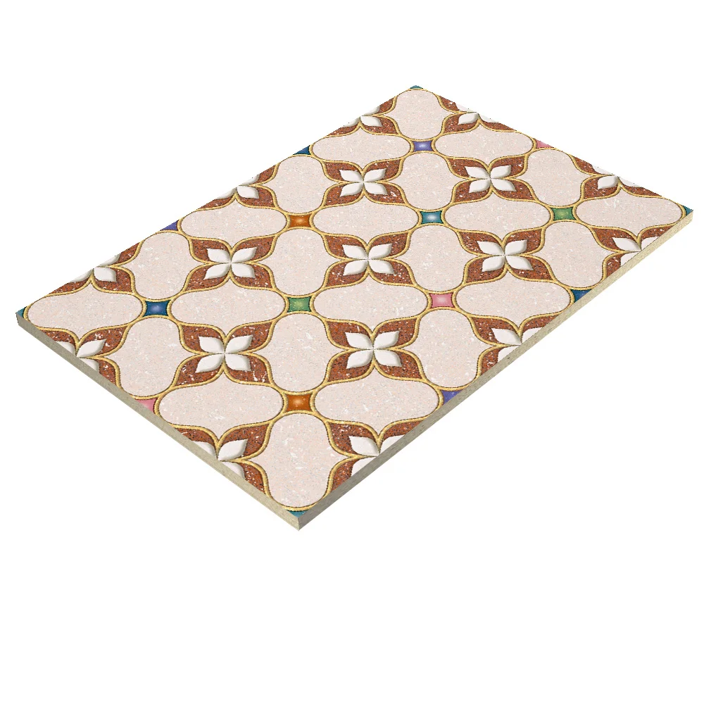 High quality Classic wall tiles design For apartment 300x450 mm Glossy tiles  from Arkiton tiles LLP