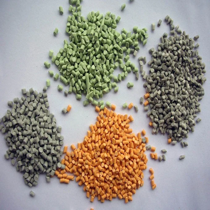 PVC Granules/Regrind PVC Compound Granules Off Grade Pellets Made from PVC Powder , Scrap Pellets for Sale