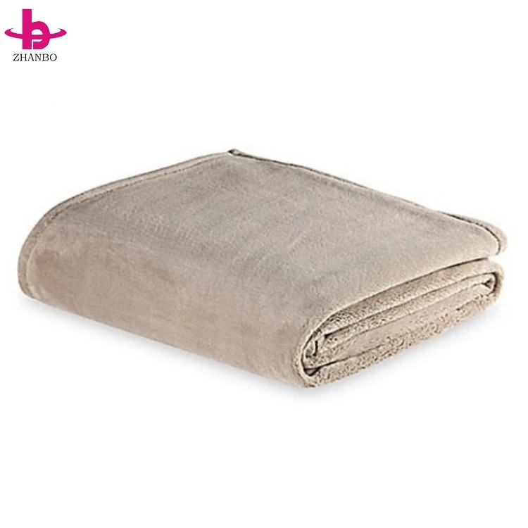 150x200cm Medium Size Mink Faux Fur Throw/Very Warm Super Soft Blankets Red Color