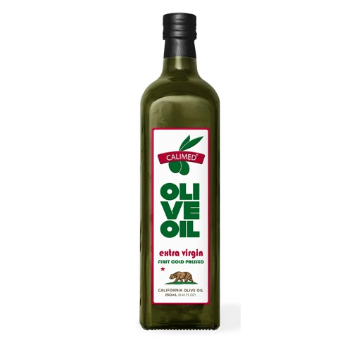 Californian Extra Virgin Olive Oil. Wholesale Olive Oil in 250mL Marasca Dark Green Glass Bottle. Best Olive Oil Taste.