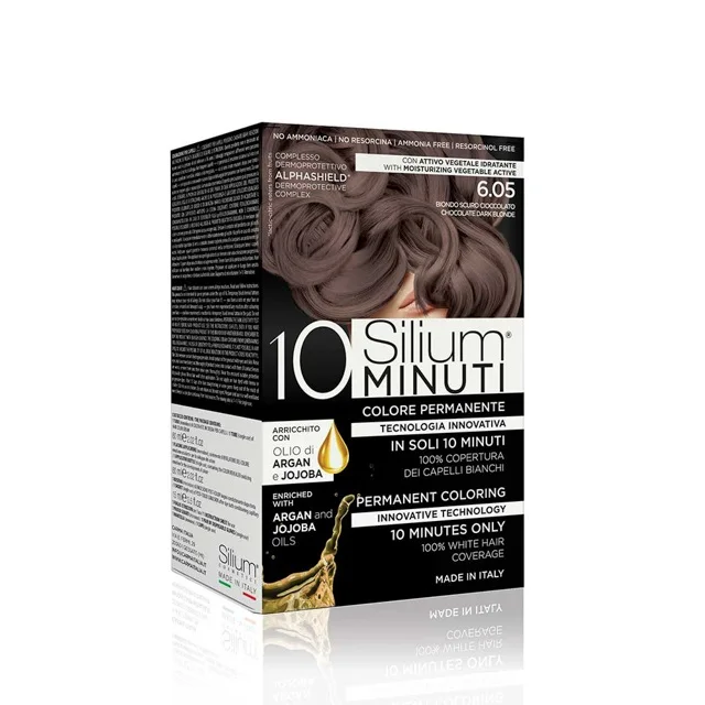 Made in Italy hair product 10 minutes ammonia free chocolate dark blond permanent hair dye cream color kit