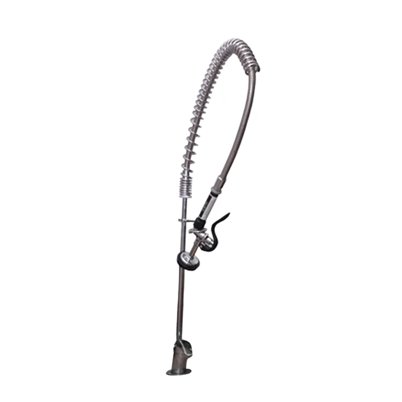 Высококачественный смеситель для предварительной промывки с однорычажным креплением, кран с распылительным клапаном высокого потока C8219